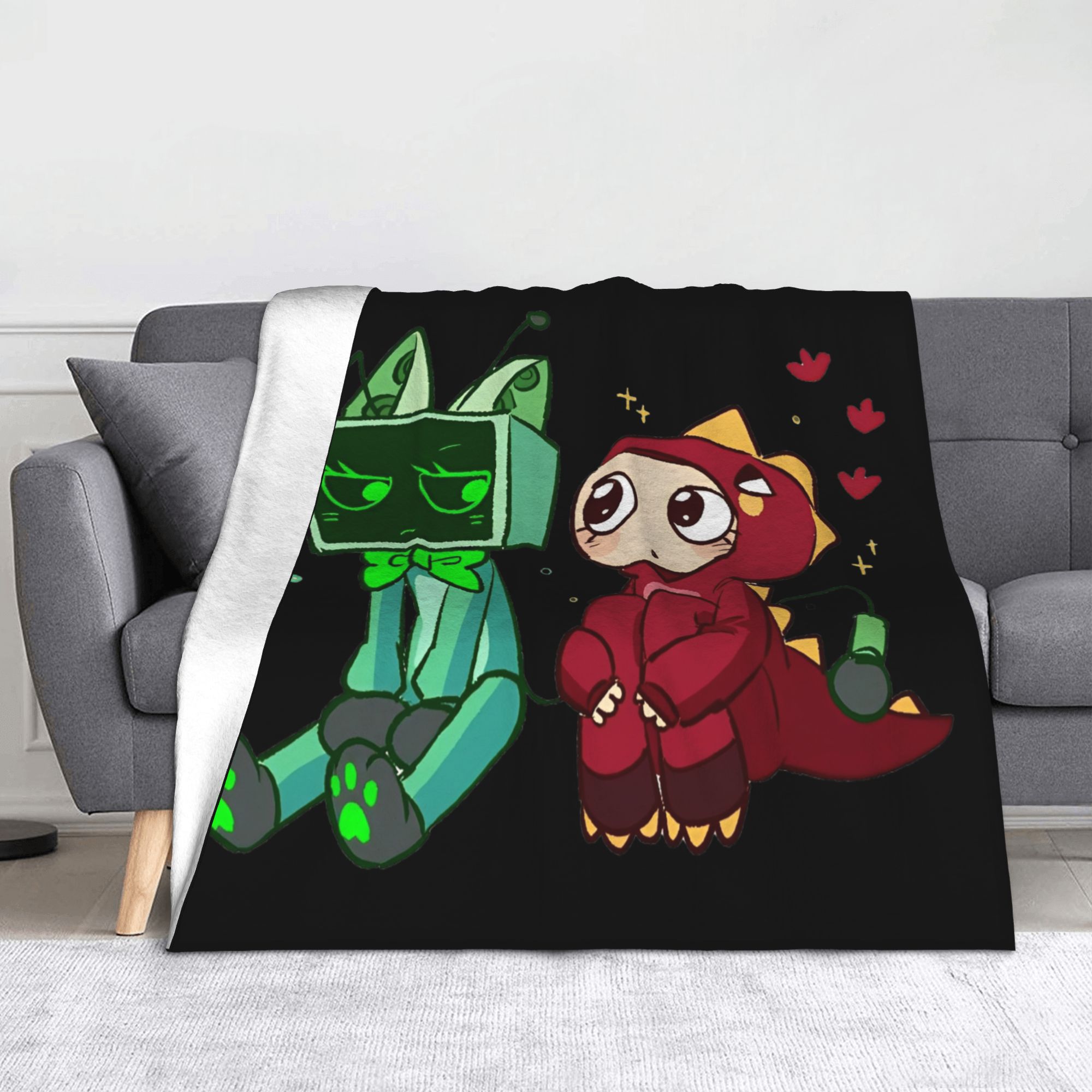 Home Textiles Blanket - Dandy Vee And Shelly Knitted Blankets