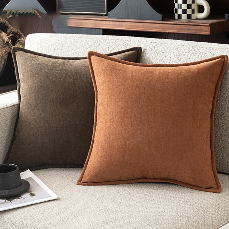 Retro Soft Chenille Throw Pill - Pillow Cover 20X20 评论和价格