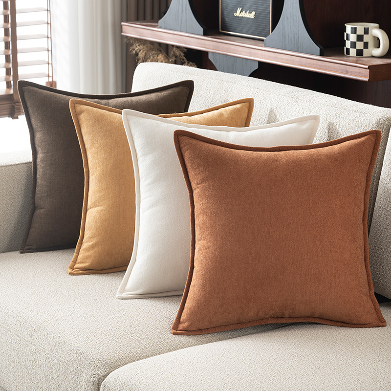 Retro Soft Chenille Throw Pill - Pillow Cover 20X20 评论和价格