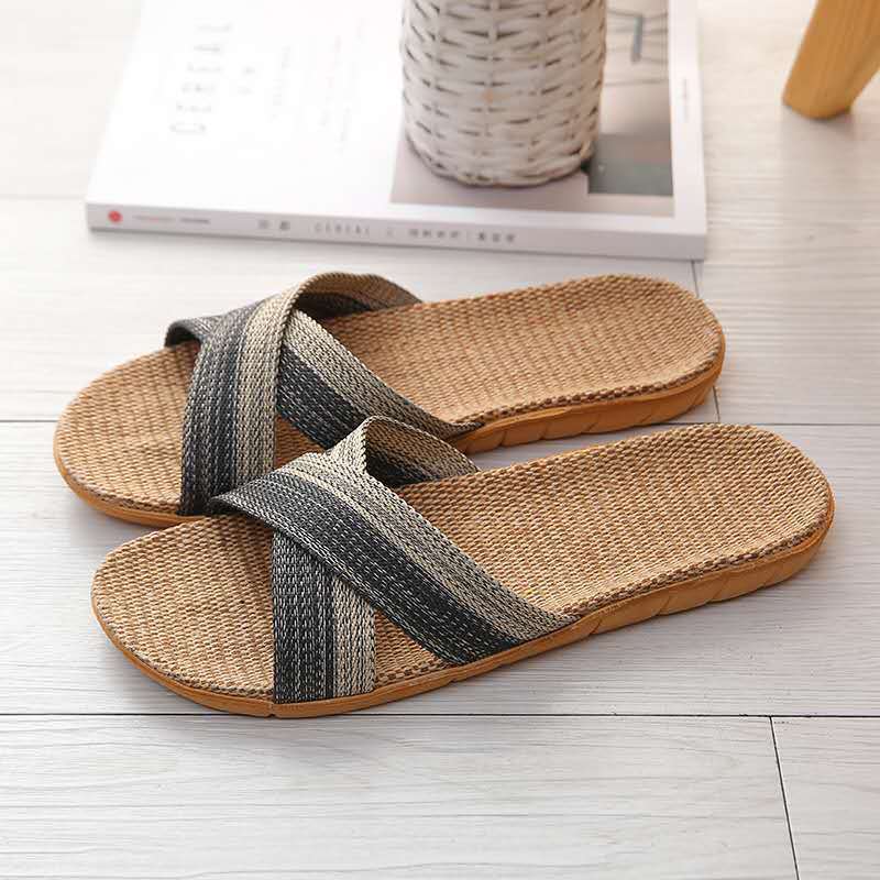 2026 New Linen Slippers for Me - Home Textiles 评论和价格