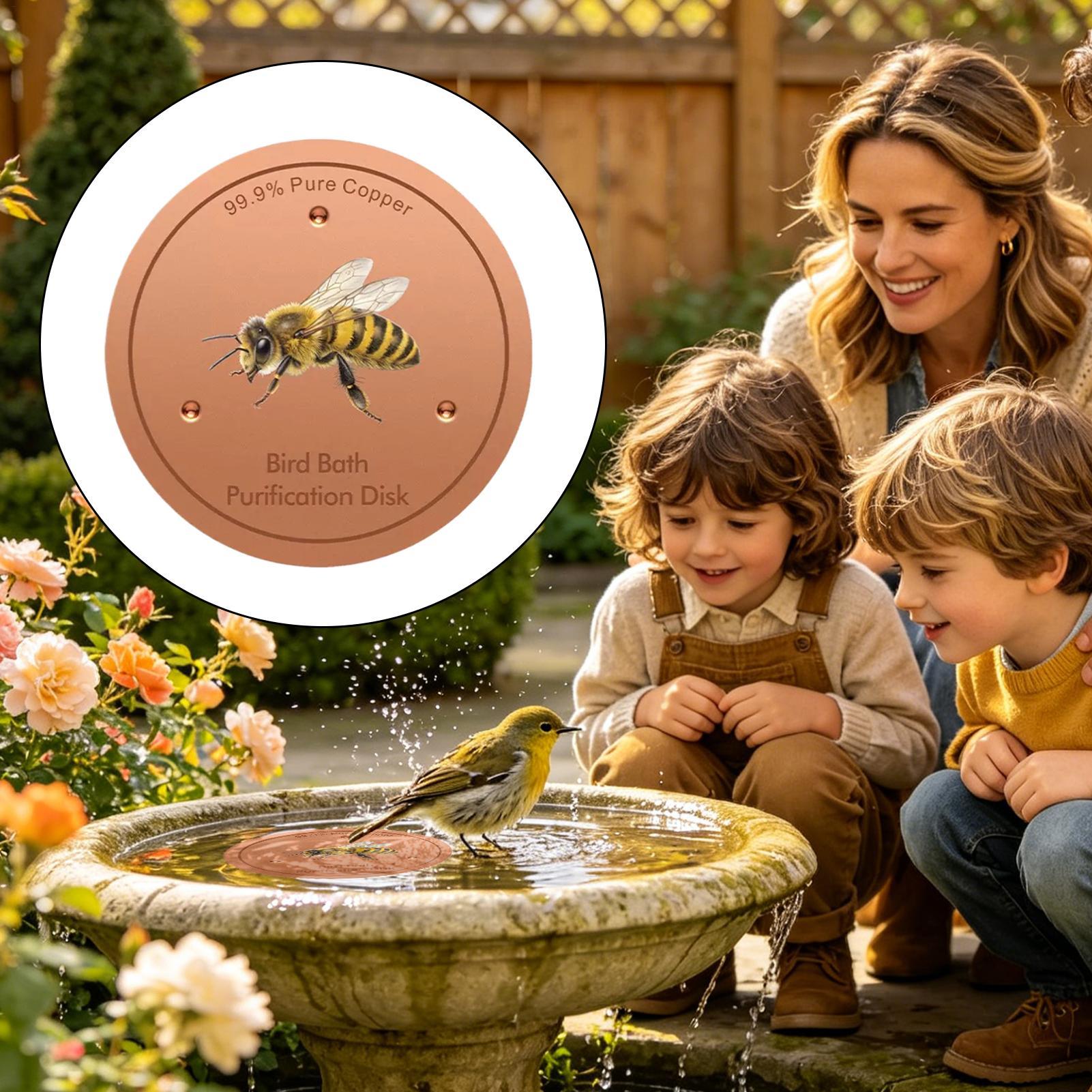 10cm Bee P attern Bird Bath Di - P & C Home Textiles Usa 评论和价格
