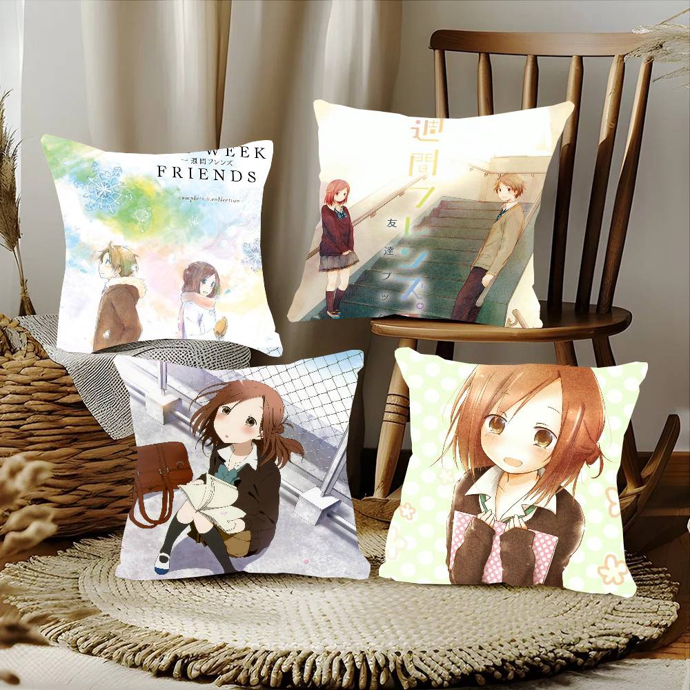 One Week Friends Anime Pillow  - Home Textiles Week 评论和价格