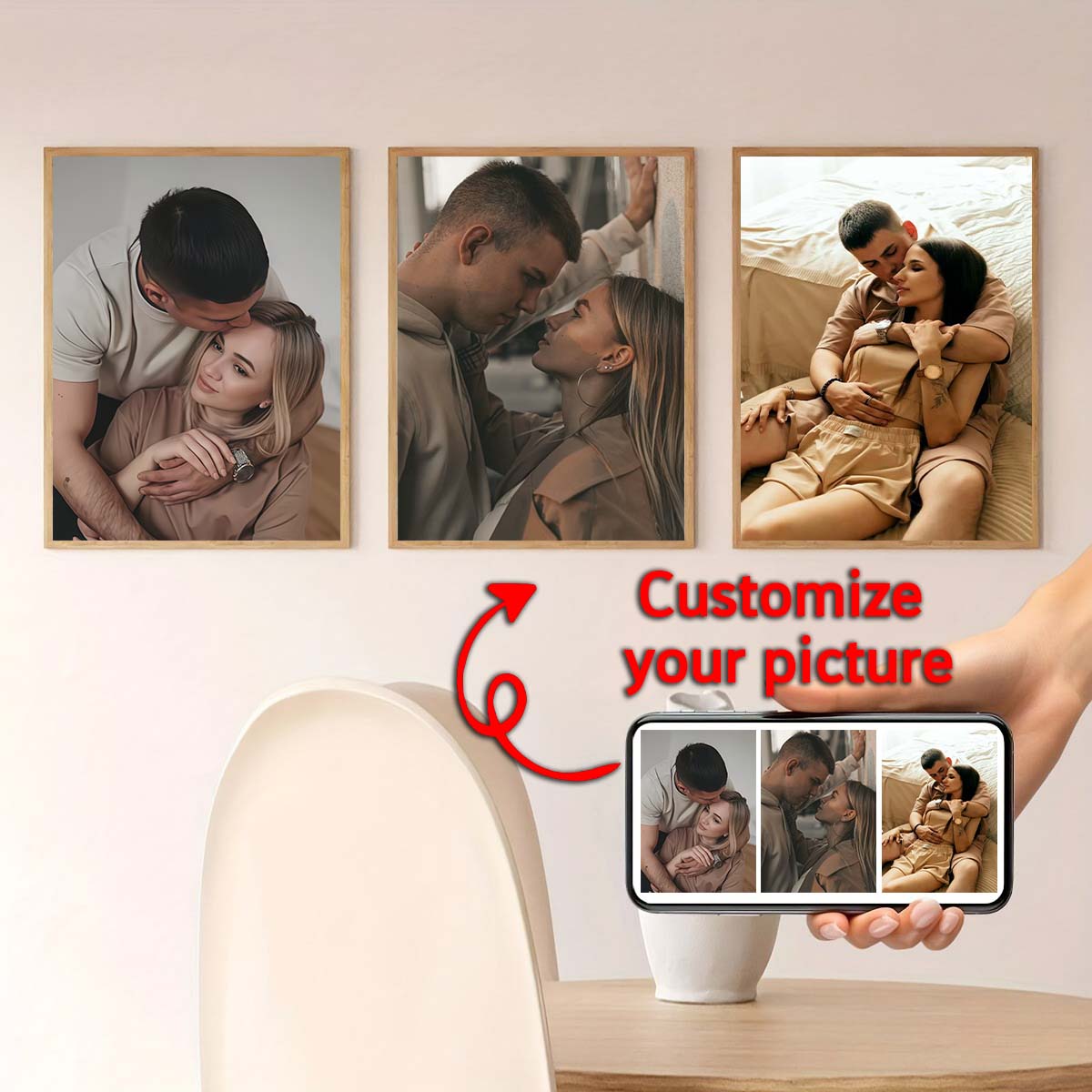 Triptych - 2D Custom Photo Woo - Home Textiles 评论和价格