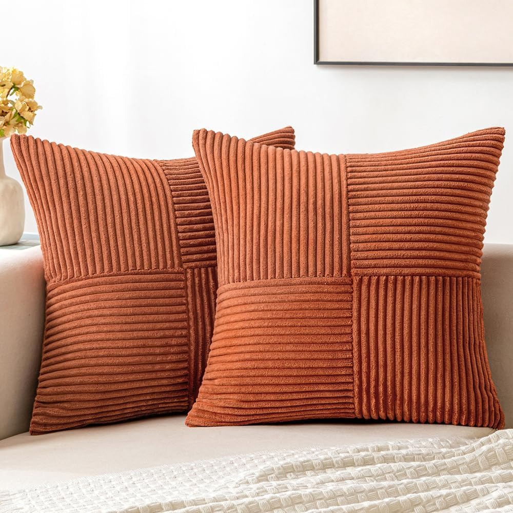 Rust Boho Throw Pillow Cover 1 - Pillow Cover 20X20 评论和价格