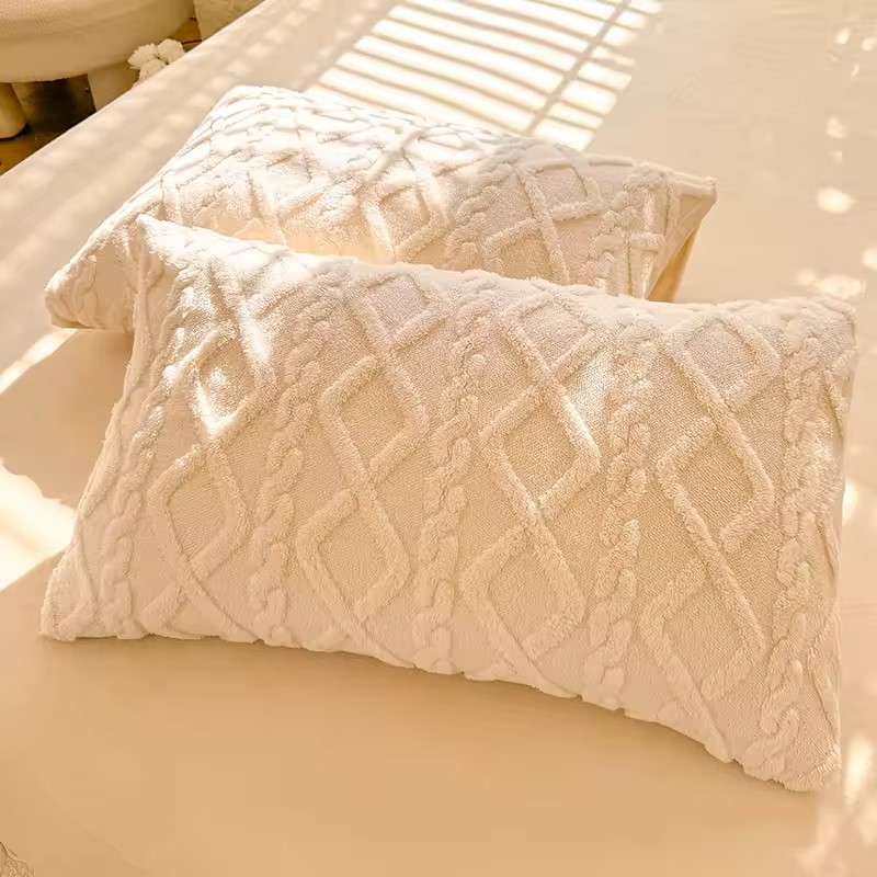 1pcs 2pcs Pillowcase Taff Velv - Pillow Cover 20X20 评论和价格