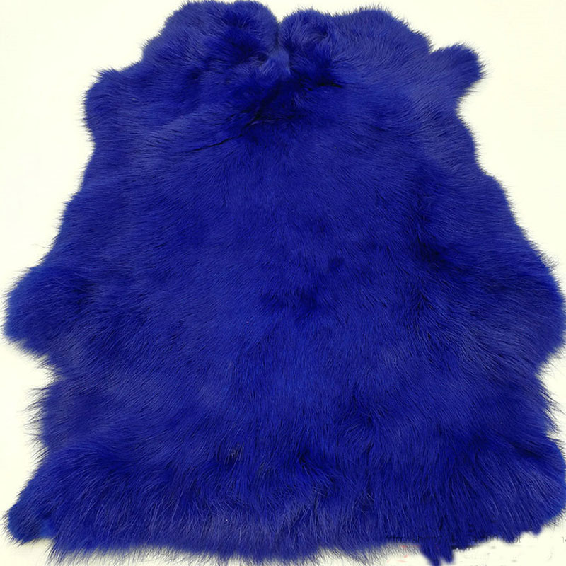 Multicolor Real Rabbit Fur Sal - Home Textiles Sale 评论和价格