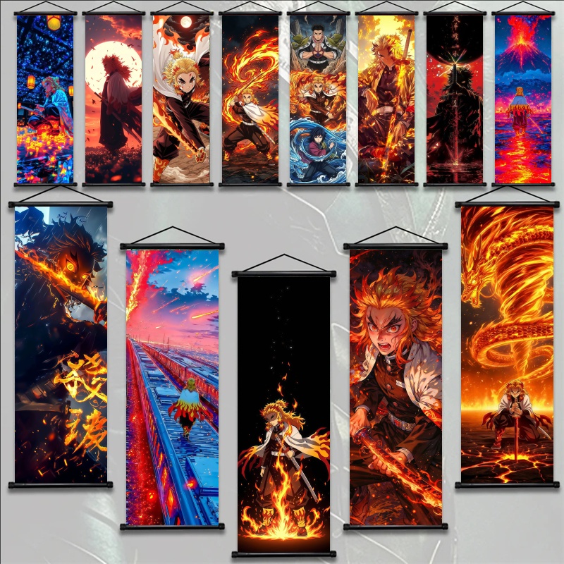 Demon Slayer Kyojuro Rengoku H - Home Textiles 评论和价格