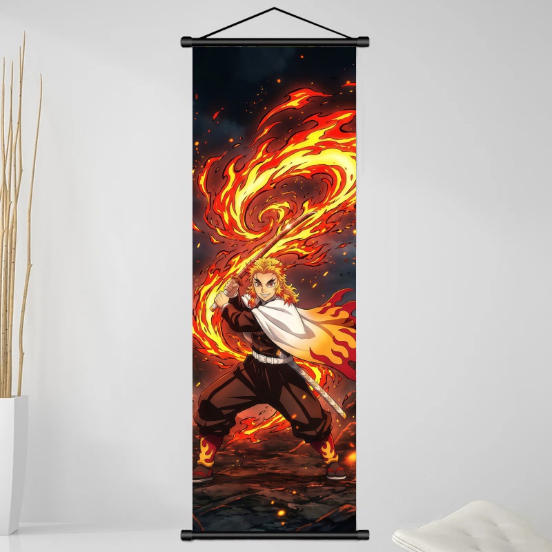 Demon Slayer Kyojuro Rengoku H - Home Textiles 评论和价格