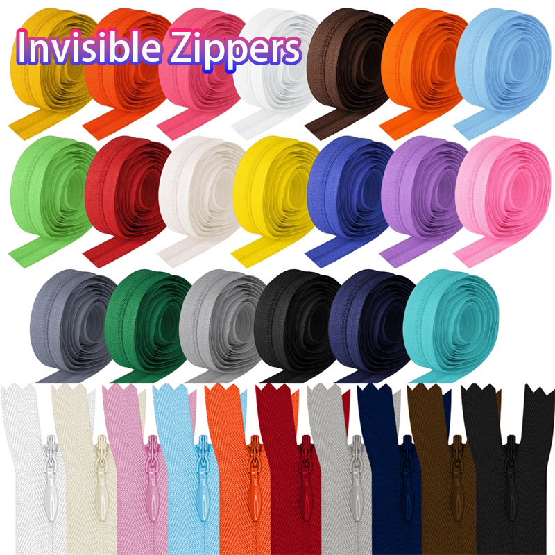 100pcs Invisible Zippers 28-60 - Home Textiles Sale 评论和价格