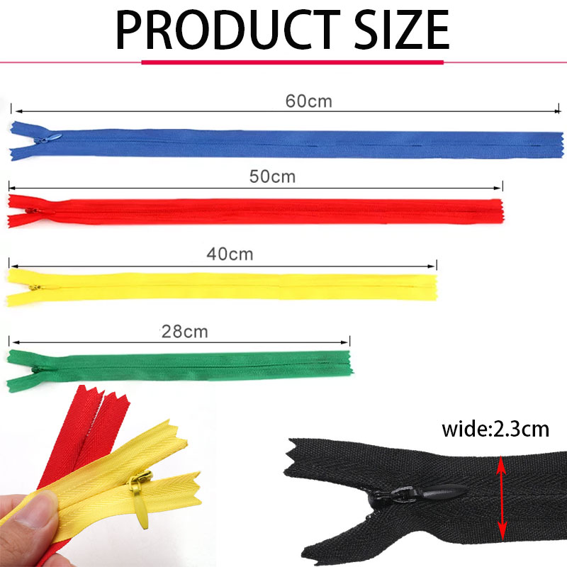 100pcs Invisible Zippers 28-60 - Home Textiles Sale 评论和价格