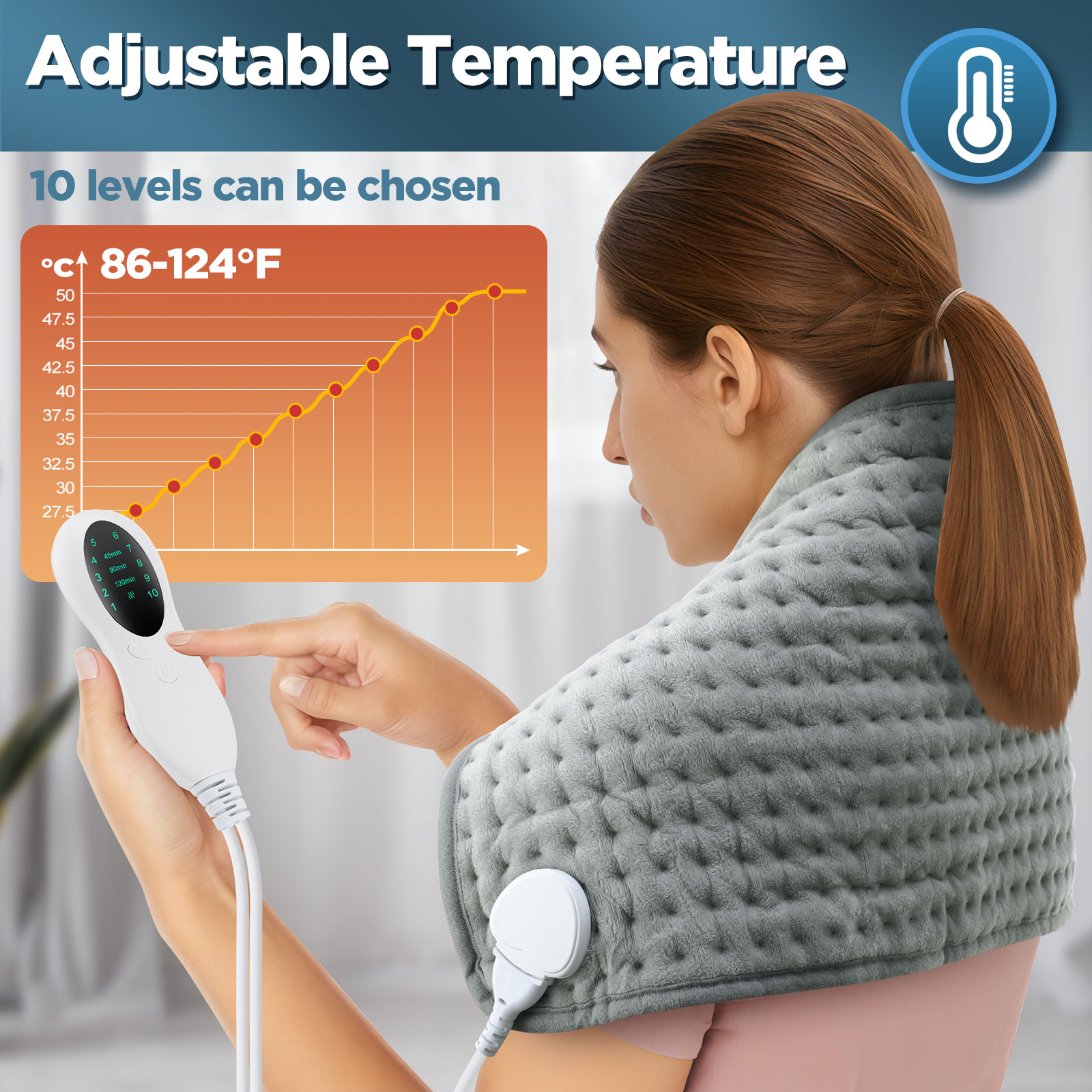 30*60/40*76/50*100cm Electric  - Electric Blanket Heated 评论和价格